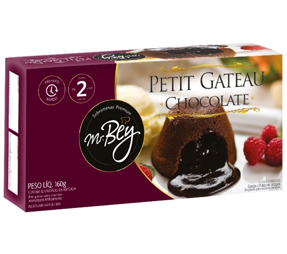 Petit Gateau MR Bey Chocolate 160g