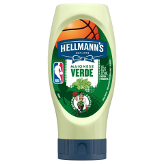 Maionese Verde Ervas NBA Boston Celtics Hellmann's Squeeze 335g