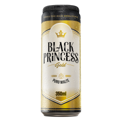 Cerveja Black Princess Puro Malte Lata 350ml
