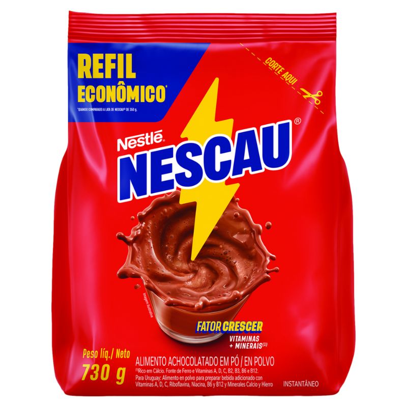 Achocolatado Em Pó Nescau Instantâneo 730G