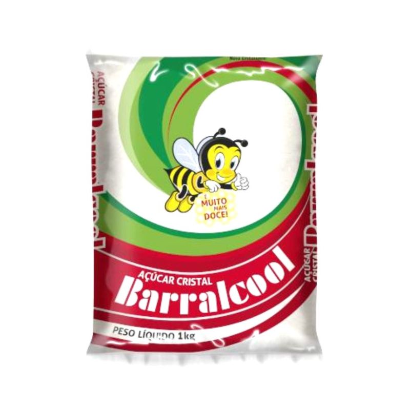 Açúcar Cristal Barra 1KG