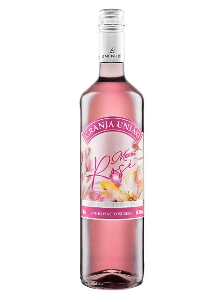 Vinho Nacional Granja União Rose Seco Merlot 750ml