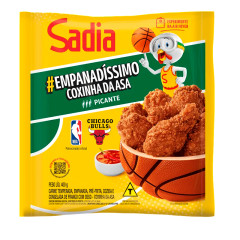Coxinha da Asa de Frango Sadia Empanadas Apimentadas 400g