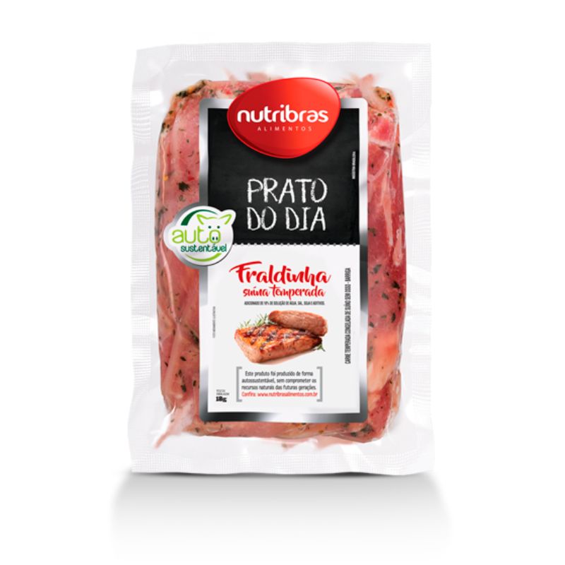 Fraldinha Suína Temperada Resfriada Nutribras Kg