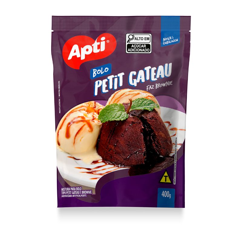 Mistura Bolo Apti Petit Gateau 400g