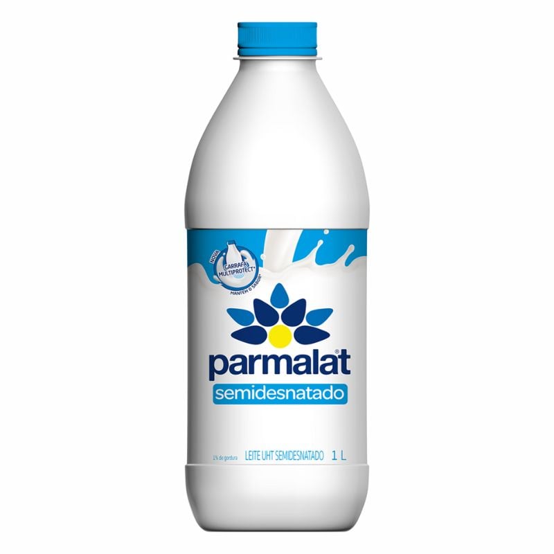 Leite Parmalat Semi Desnatado Garafa 1l