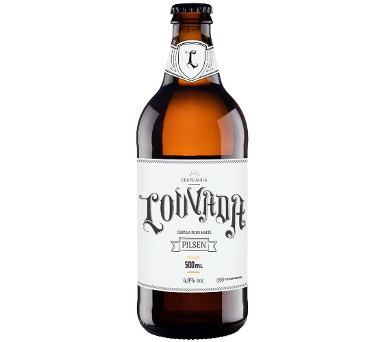Cerveja Louvada Pilsen 500ml