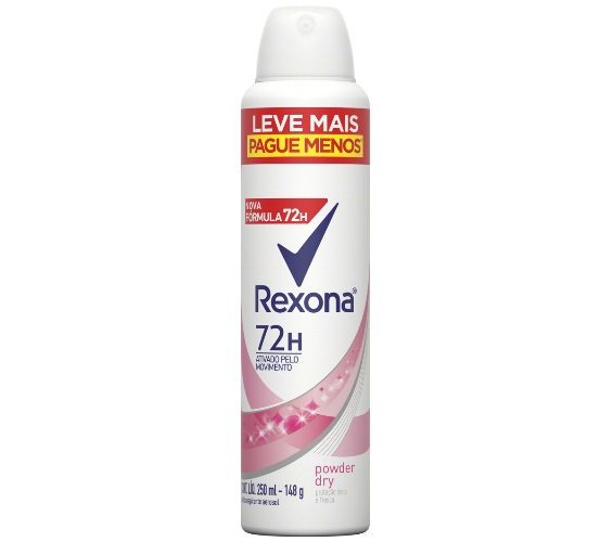 Desodorante Aerosol Rexona Powder Dry L+P- 250ml