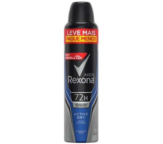 Desodorante Aerosol Rexona Active Dry 250ML