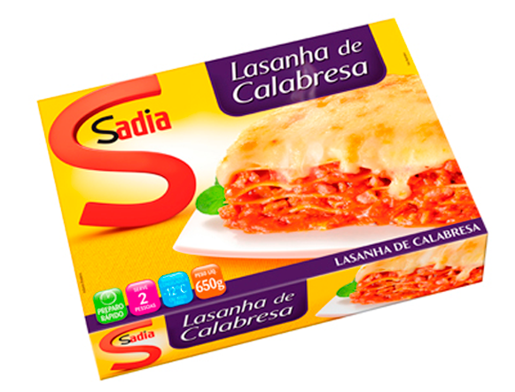 Lasanha de Calabresa SADIA 650g