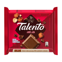 Chocolate Garoto Talento Avelã 85g