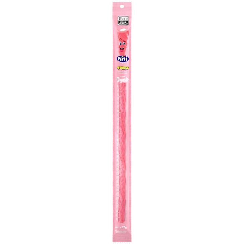 Bala Fini Tubes Super Gigante sabor Iogurte 27g