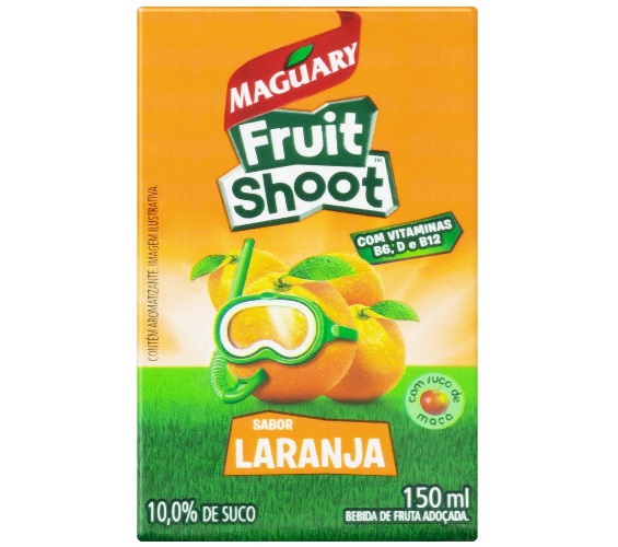 Bebida Maguary Fruit Shoot Adoçada Laranja 150ml