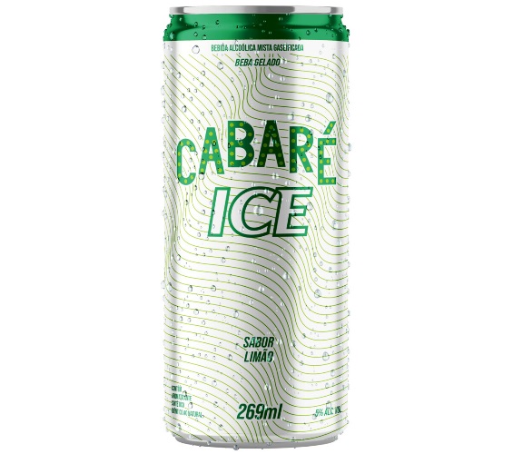 Bebida Mista Cabare Ice Limão Lata 269ml