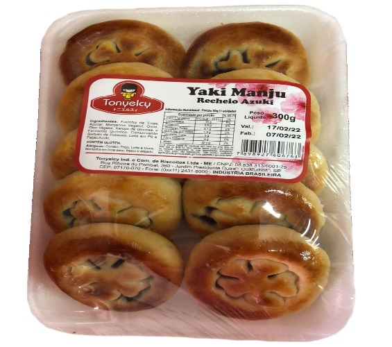 Yaki Manju Tonyelcy com Recheio Azuki 300g