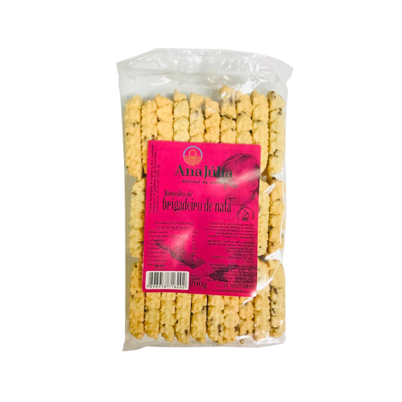 Biscoito Ana Júlia Brigadeiro de Nata 200g
