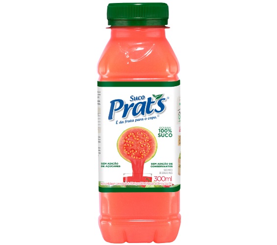 Suco Prat's Misto Goiaba & Maçã (Pet 300ml)