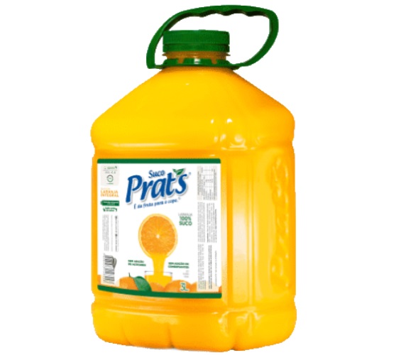 Suco Prat's sabor Laranja Integral Pet 3L