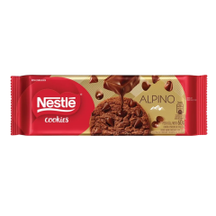 Cookies Nestlé com Gotas de Chocolate Alpino 60g