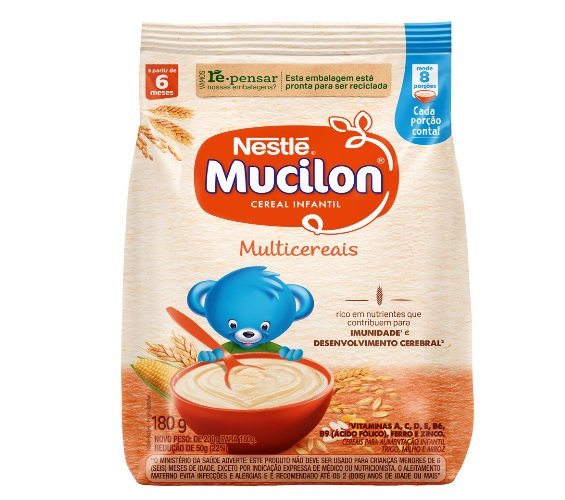 Mucilon Multicereais Sache 180g