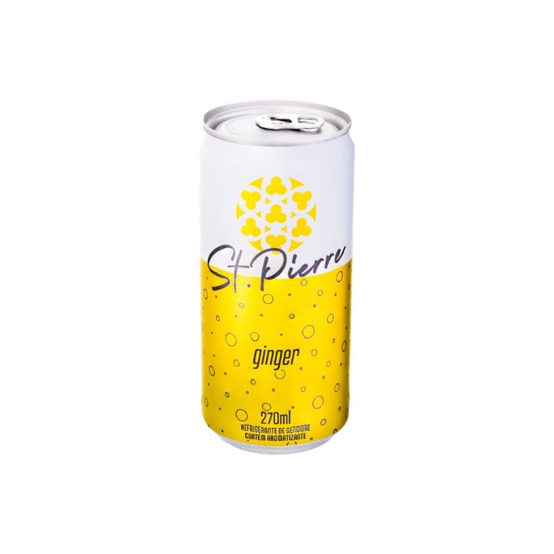 Água Tonica St Pierre Ginger Lata 270ml