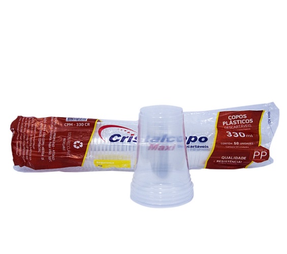Copo Descartável CristalCopo Cristal 330ml