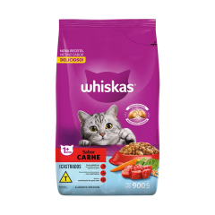 Ração Whiskas sabor Carne 900g
