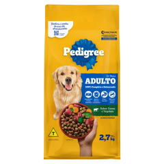 Ração Pedigree Carne/Vegetais 2,7kg
