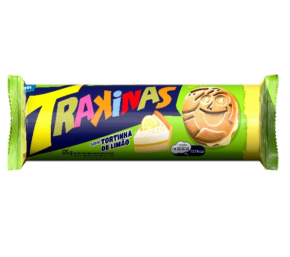 Biscoito Trakinas Torta De Limão 126g