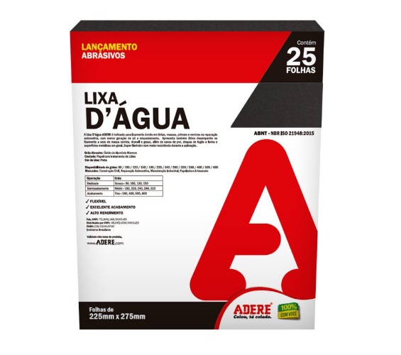 LIXA ADERE AGUA 220 225X275