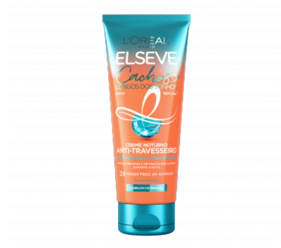 Creme Capilar Elseve Noturno Cachos dos Sonhos 200ml