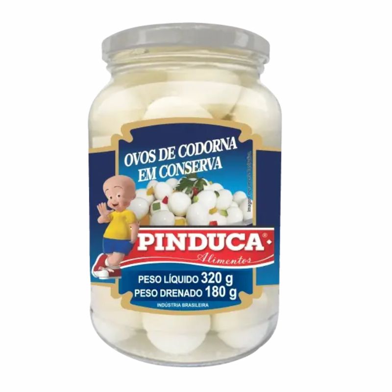 Ovo de Codorna Pinduca 180g