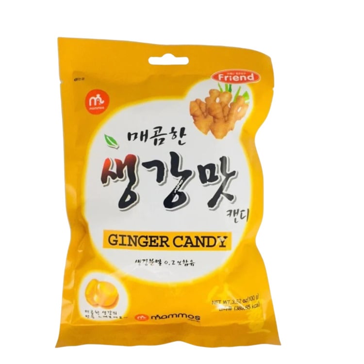 Bala Mammos Gengibre 100g