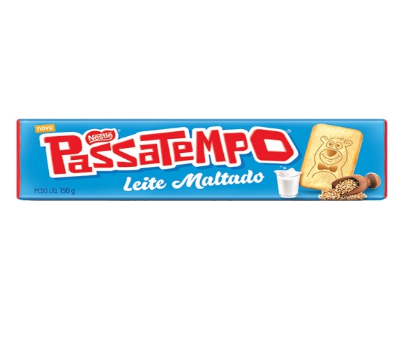 Biscoito Nestlé Passatempo Leite Maltado 150g