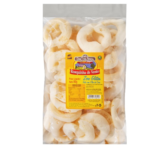 Biscoito Dacolonia Rosquinha Polvilho 80g