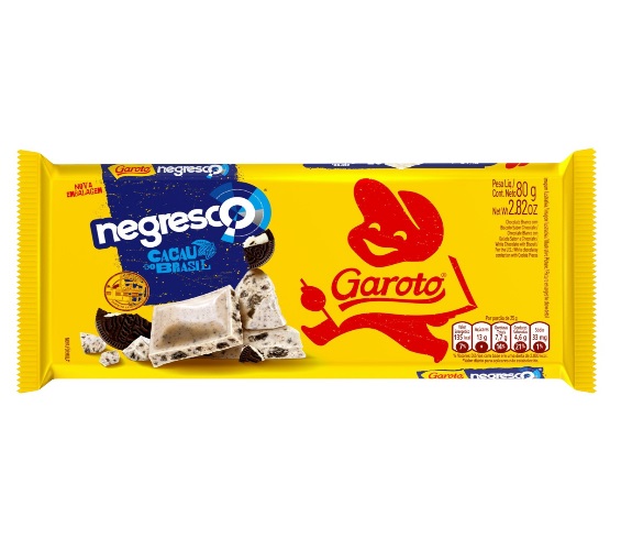 Chocolate Branco com Negresco 80g
