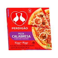 Pizza Perdigão Calabresa Moida Congelada 460g