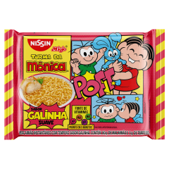 Macarrão Instantâneo Nissin Turma da Mônica Galinha 85GR