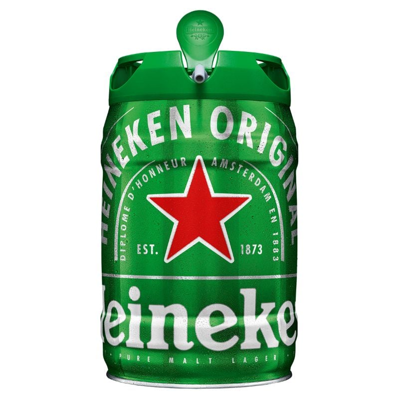 Cerveja Lager Premium Heineken Barril 5L