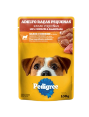 Ração Pedigree para Cães Adulto Sabor Cordeiro ao Molho 100g