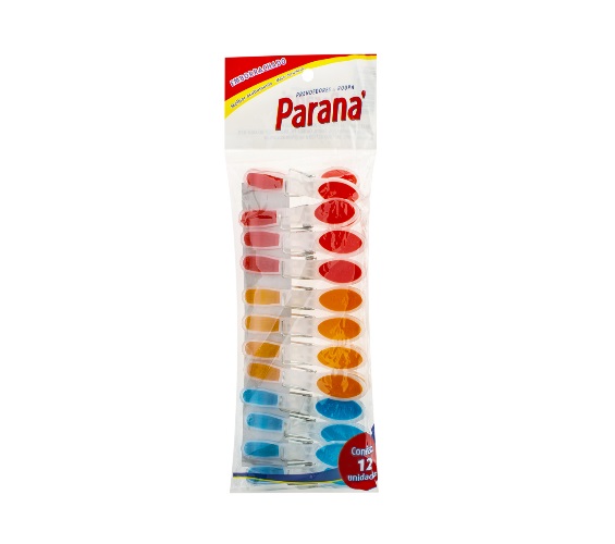 Prendedor de Roupa Paraná Emborrachado 12 Un