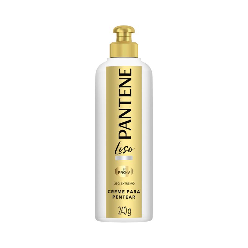 Creme para Pentear Pantene Liso Extremo Frasco 240g
