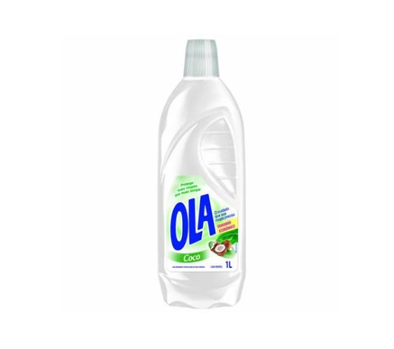 Lava-Roupas Líquido Roupas Delicadas Coco Ola Frasco 1l