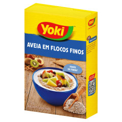 Aveia em Flocos Finos Yoki Caixa 170g