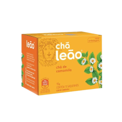 Chá Camomila Chá Leão Caixa 15g 15 Unidades