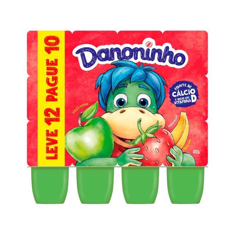 QUEIJO PETIT SUISSE DANONINHO MRG/BAN - 1X1 480G