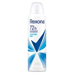 Antitranspirante Aerossol Cotton Dry Rexona Motionsense 150ml