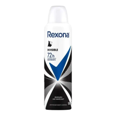 Antitranspirante Aerossol Rexona Invisible 150ml