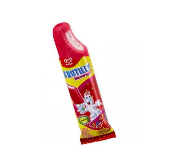 Picolé Kibon Frutilly sabor Morango Natural 54ml
