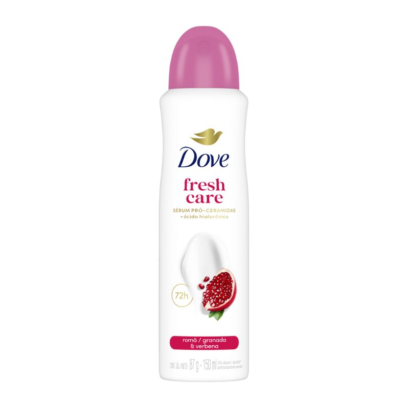 Antitranspirante Aerossol Go Fresh Romã e Verbena Dove 150ml
